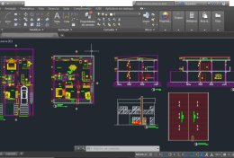 Eu vou fazer uma Planta Baixa de um imóvel para você no AutoCAD
