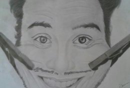 Eu vou fazer um desenho realista do seu rosto