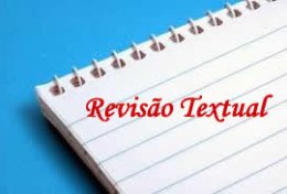 Eu vou revisar a sua produção de texto