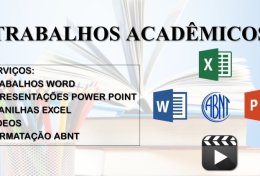 Eu vou fazer seu trabalho da faculdade ou escola