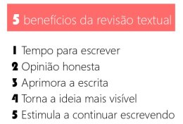 Eu vou revisar e corrigir seu texto