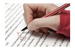 Eu vou revisar seus textos