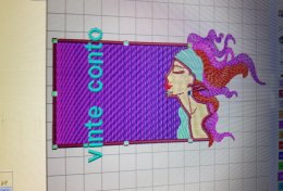 Eu vou fazer arte de bordado pra customizar seus looks