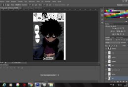 Eu vou ilustrar um capitolo do seu manga favorito