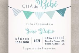 Eu vou criar um convite para você