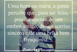 Eu vouAmigo para todas as hora