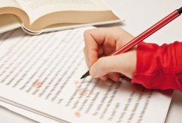 Correção de textos